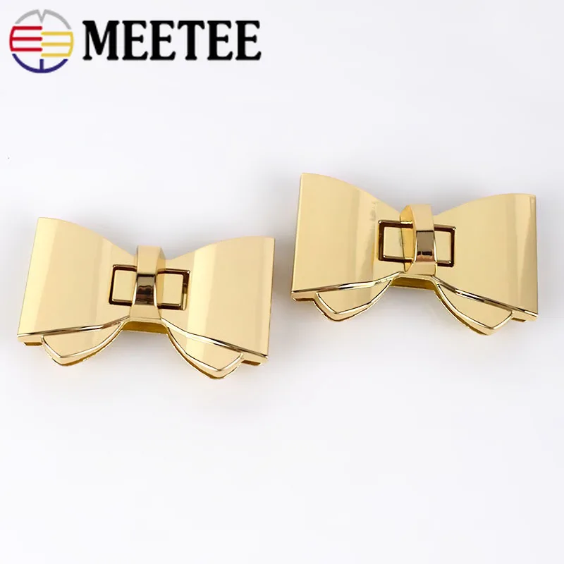 Meetee сумка замки пряжки Мода Поворот замок для DIY сумки на замену кошелек защелки застежка аксессуары BF180
