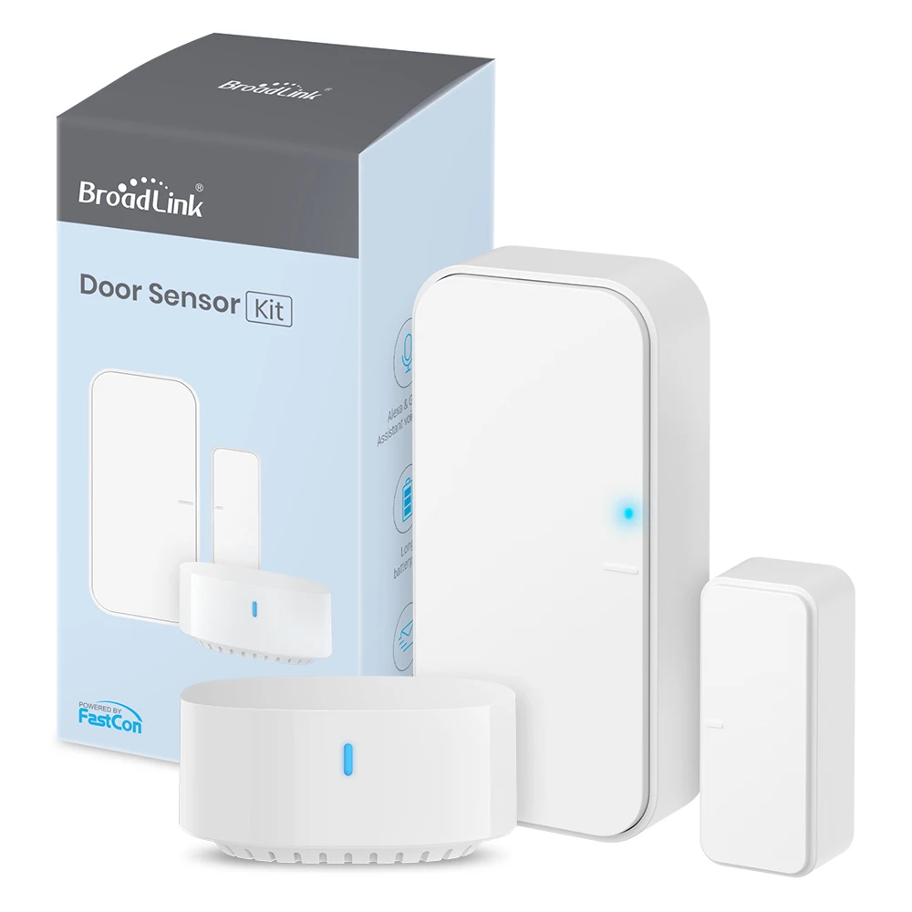 Беспроводной смарт-Датчик Контакта BroadLink DS4 совместимый с Alexa и Google Assistant