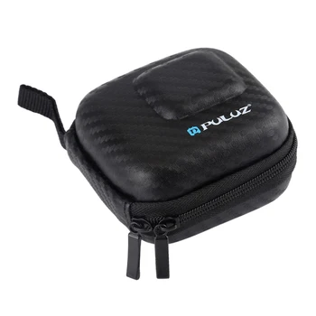 

Durable PULUZ Mini Portable Carbon Fiber Storage Case Carrying Case Shockproof Bag For DJI OSMO Action Camera