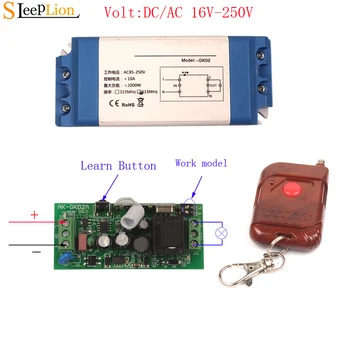

Sleeplion AC 85V 110V 220V 250V Wireless Lighting Remote Control Switch Lamp Light LED Fans Universal 16V-250V