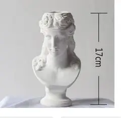 

RESIN IMITATION PLASTER DAVID AVATAR VASE FIGURE STATUE EUROPEAN CREATIVE POTTED PLANTS ROOM LIVING ROOM TV CABINET DECORATION