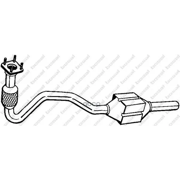 Катализатор Ford Transit 00-06, 099-555 Bosal арт. 099-555