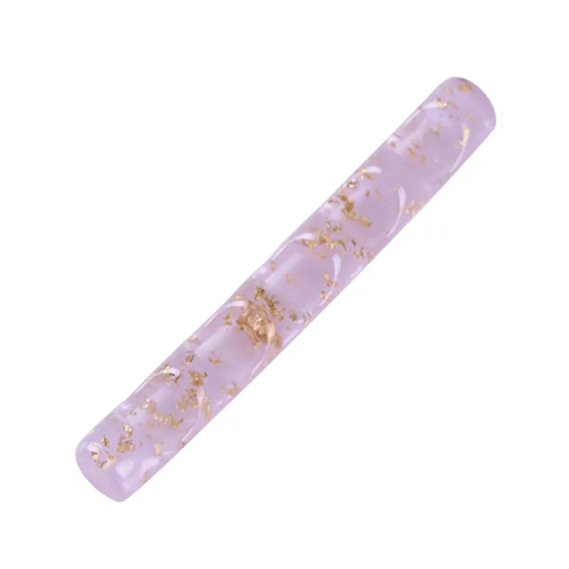 Estante de pinceles de acrílico para decoración de uñas, soporte de 5 rejillas para pintura, bolígrafo, Gel UV para arte de uñas de colores