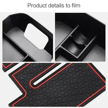 

Interior Storage Box Tray Auto Center Console Organizer For Toyota RAV4 2019-2020