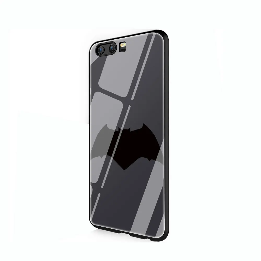 G6 EWAU супер герой Бэтмен чехол из закаленного стекла для телефона для huawei P10 P20 P30 mate 20 Lite pro P Smart Y6 Y9 Honor 8X9 10 - Цвет: G6