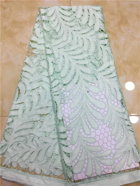 

2018 Mint Green Latest French Nigerian Lace Fabrics High Quality Tulle African Laces Fabric Wedding African Silk Fabric Lace X8