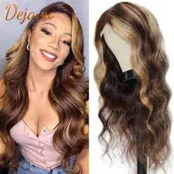 P4/27 Lace Front Human Hair Wigs Ombre Color Lace Front Wig 4X4 Closure Wig Preplucked Hairline For Women Wigs