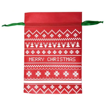 

Decoration Sugar Kids Handbag Christmas Lightweight Gift Festival Drawstring Candy Bag Cute Home