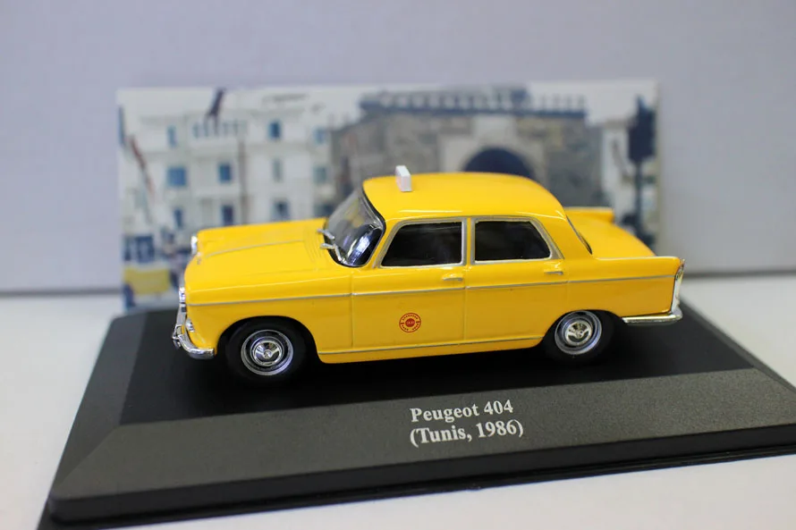 IX O 1:43 peugeot 404(Tunis 1986) Бутик сплав автомобиль игрушки для детей модель детской игрушки подарок оригинальная коробка
