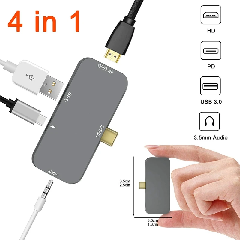 Мини usb хаб для 2018 IPad Pro 4 в 1 взаимный обмен данными между компьютером и