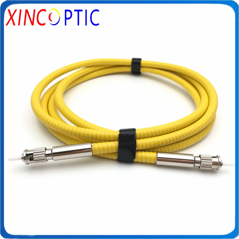 

UV-VIS ST-ST/SMA905/FC 200um Silica Core Ceramic Ferrule MM SX (VIS 200-1100nm,~0.22NA) 2M 7.0mm Yellow Fiber Optic Patch Cord