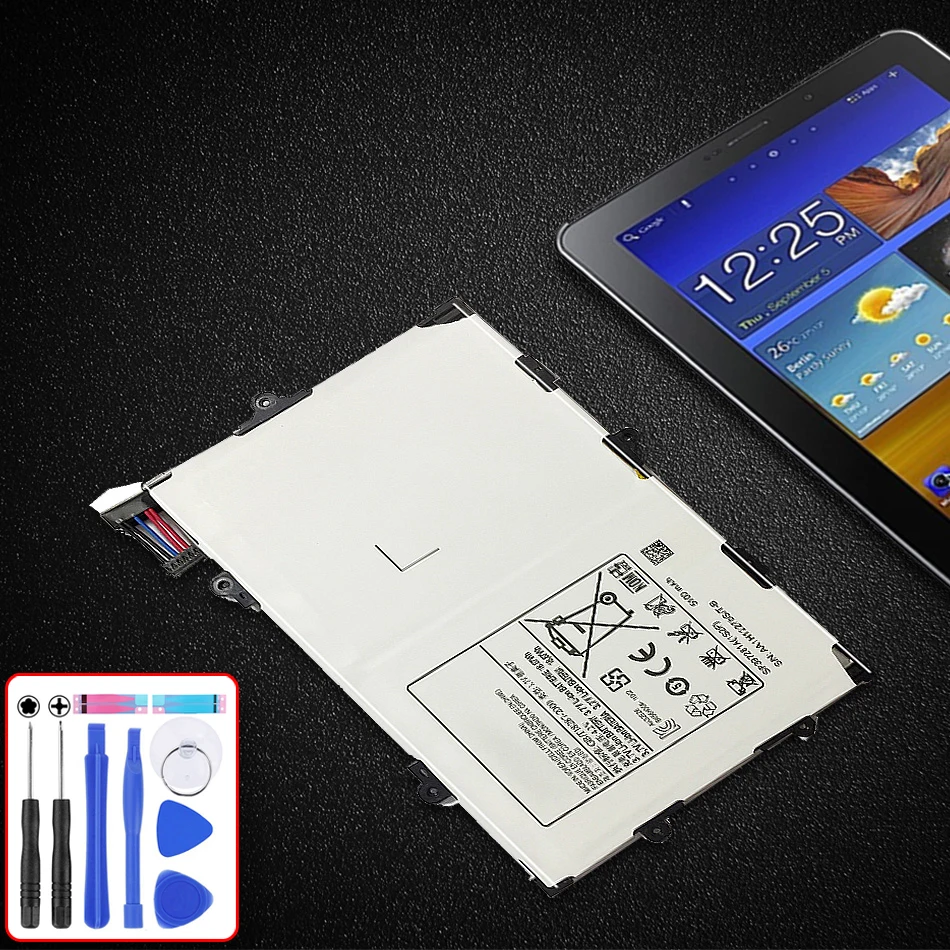 

Tablet Battery For Samsung GALAXY Tab 7.7 GT P6800 P6810 SP397281A(1S2P) 5100mAh