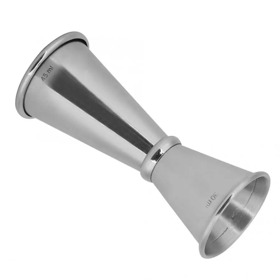 Bar Tools 30/45ml Stainless Steel Wine Cocktail Shaker Double Jigger Bartending Measuring Tool