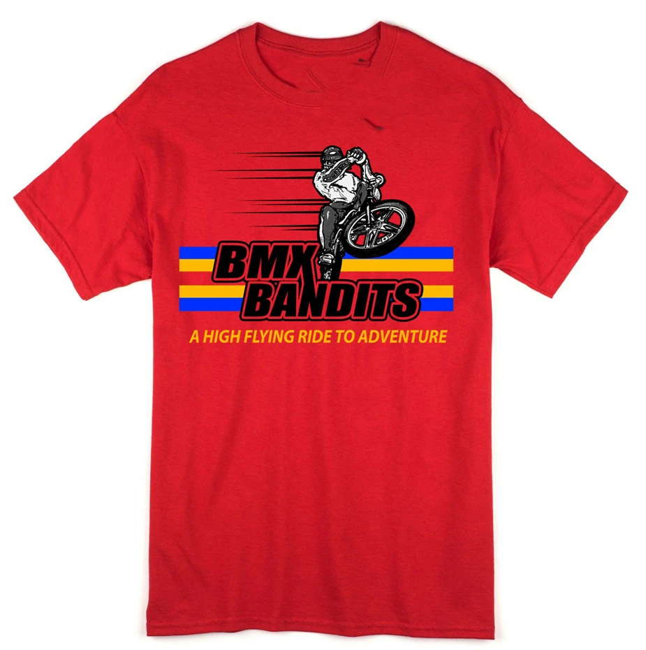 Bmx Bandits 80's Film футболка Ретро Movie Inspired Fan рубашка велосипед Новый Чистый хлопок?