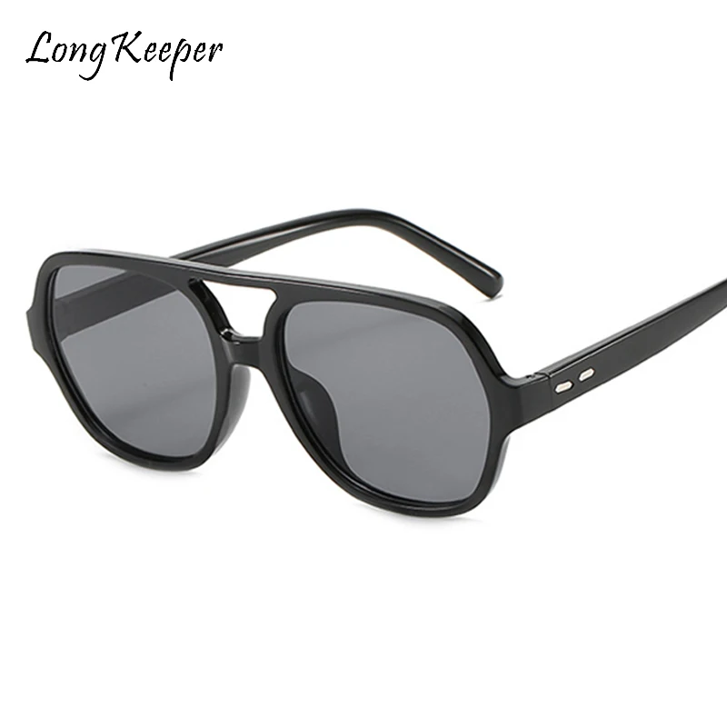 

Fashion Flat Top Oversized Square Sunglasses Women Summer Style Big Size Frame Clear Sun Glasses Female Oculos de sol UV400