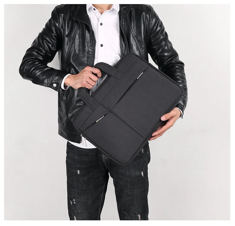15.6 inch Laptop Briefcase Men Women Large Capacity 