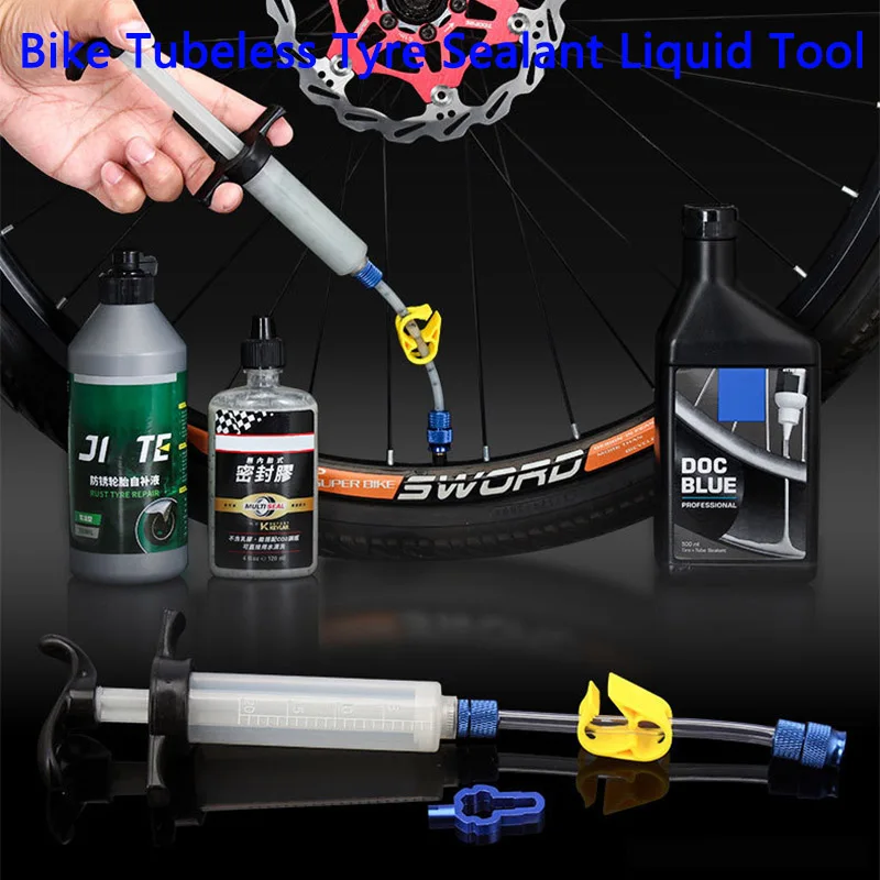 TOOPRE Bicycle Tubeless Tire Sealant Injection Tool For Mountain Road