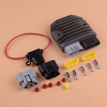 

DWCX Universal MOSFET Regulator Rectifier Upgrade Kit Accessories FH012AA Fit for SHINDENGEN Maxi Fuse Protected