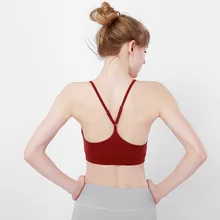 Стиль, красивое Спортивное нижнее белье, женское нижнее белье для бега, бюстгальтер для обнимающих грудь, стильный бюстгальтер для йоги, бретельки, бесшовный сексуальный бюстгальтер