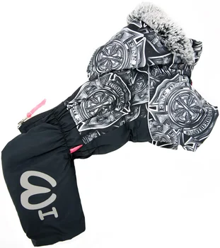 

FOR MY DOGS FOR MY DOGS overalls for dogs Black FW687-2019 M for boys