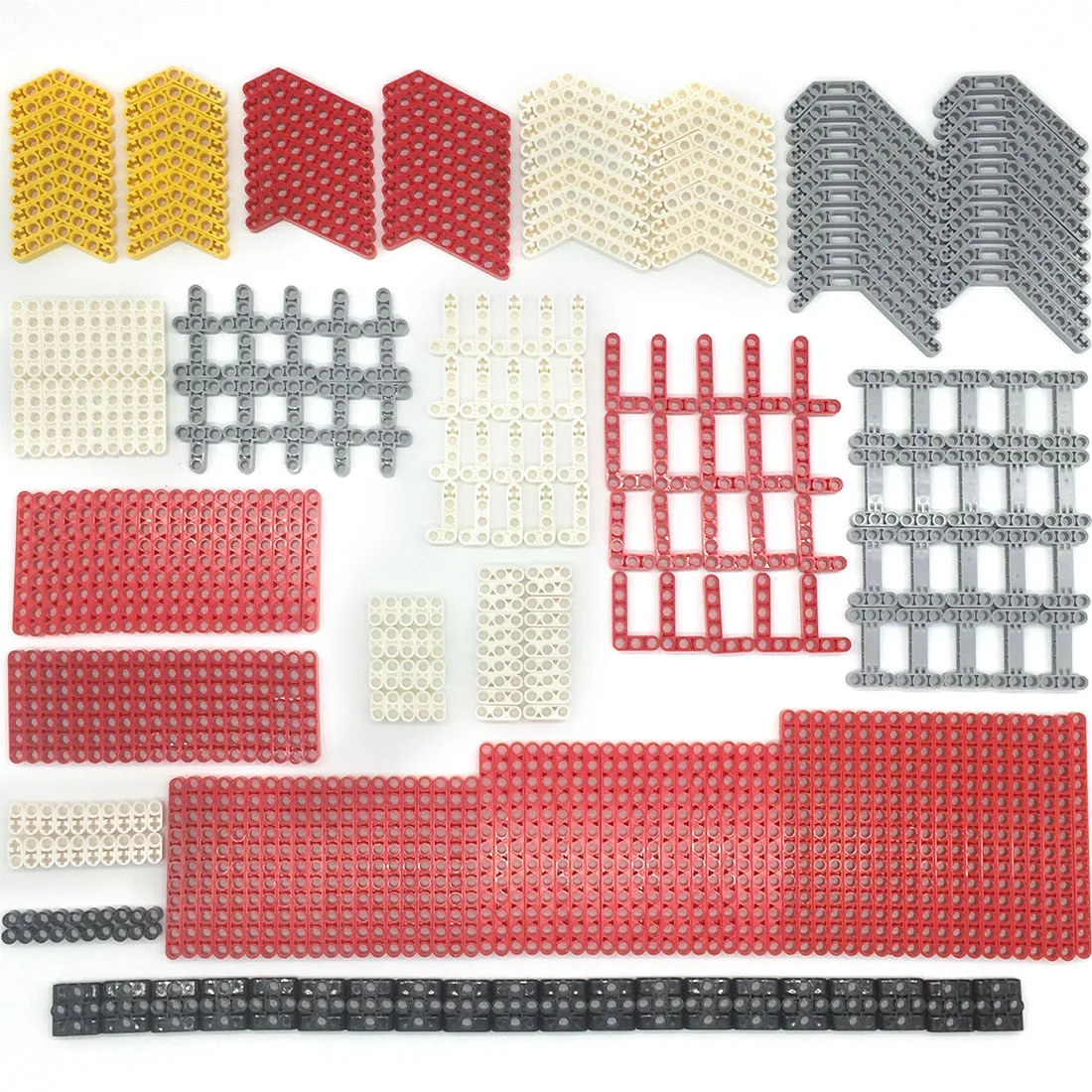 

DIY Educational Technic Parts Connector Beam Parts for Standard Building Block Brands - Random Color