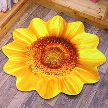 Современный ковер, ковер, не скользит, зеленые листья, форма цветка, напольный коврик для дома J99Store