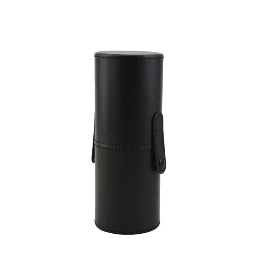 Fashion Travel Makeup Brushes Holder PU Leather Cosmetic Pens Tube Cup Container Lipstick Storage Makeup Organizer Outdoor 2
