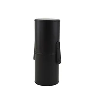 Fashion Travel Makeup Brushes Holder PU Leather Cosmetic Pens Tube Cup Container Lipstick Storage Makeup Organizer Outdoor 2