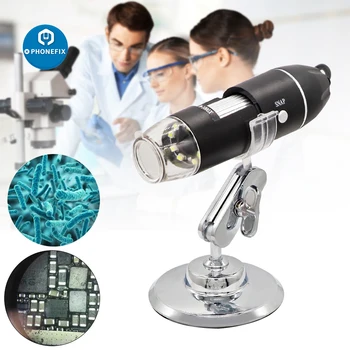 

Mega Pixels 500X 1000X Portable 8 LED USB Digital Microscope Electronic Stereo Endoscope Camera For Phone Circuit Board Repair