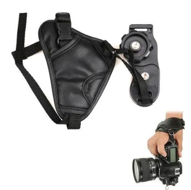 DSLR камера на запястье Горячая Мода Canon универсальная ручка кожаный ремешок для камеры Pentax ручка на запястье ремешок аксессуары