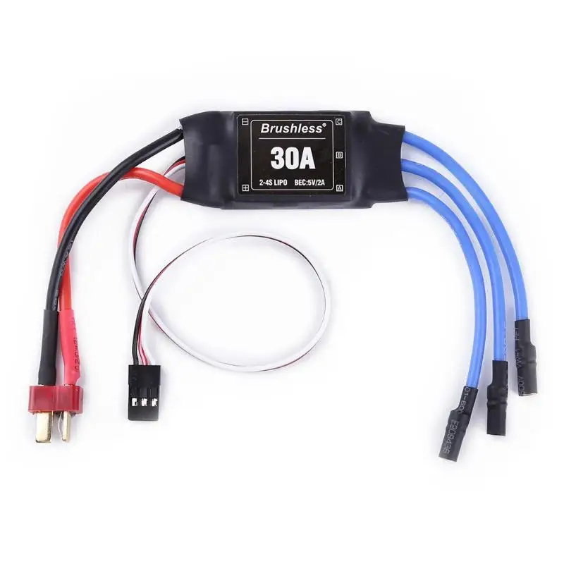 Регулятор скорости бесщеточного двигателя XXD 30A ESC RC для радиоуправляемого