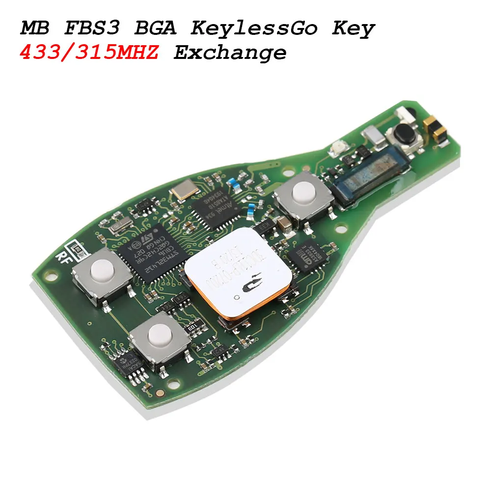 MB FBS3 BGA KeylessGo ключ 315 МГц для W164 W166 W216 W221 W251|el 50448|tire pressureauto tire pressure |