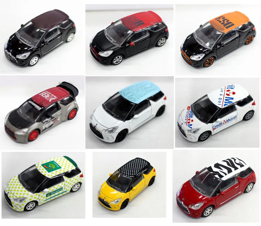 

Boutique Car Model 1: 64 Alloy Model Toy Car Citroen DS Rally Car