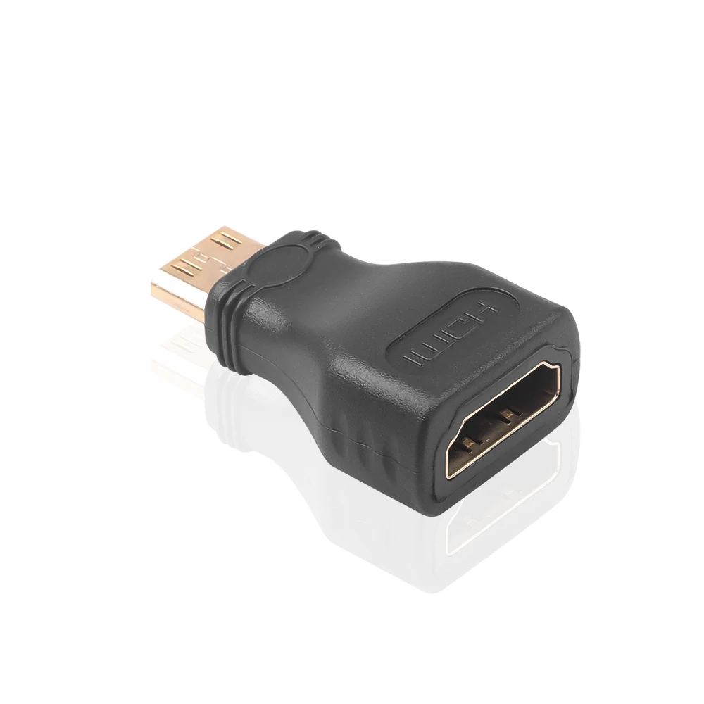 Новинка 2017 1 комплект Удлинительный адаптер HDMI в Mini Micro HD Gold конвертер для Evo 4G HTC