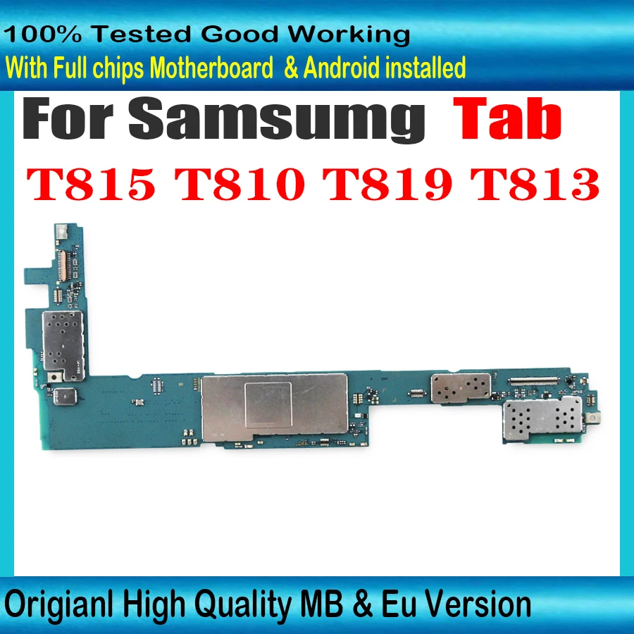 Материнская плата для Samsung Galaxy Tab S2 T815 T810 T813 T819 100% оригинал | Мобильные телефоны и