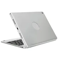 אולטרה דק אולטרה-דק מתקפל Case אלחוטי Bluetooth מקלדת עבור Tablet 9.7inch פרו iPad Flip Cover נטענות אופנתי נייד (5)