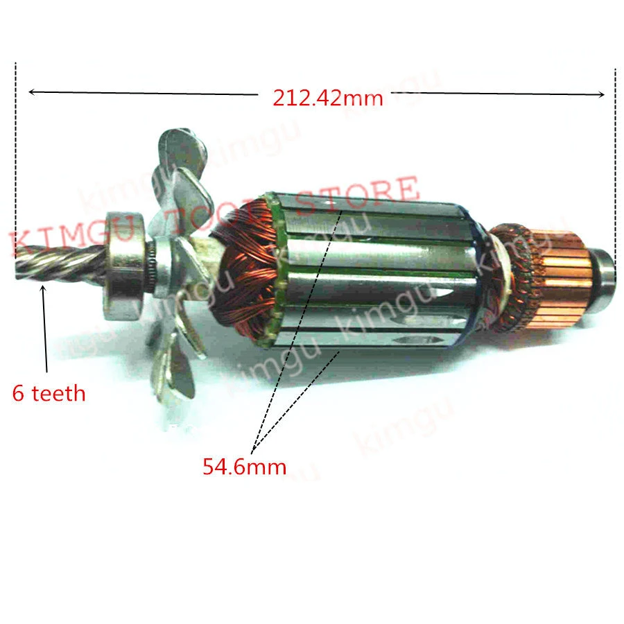 

Vertical Grinder Motor Rotor for DEWALT D28710 N085931 Rotor Accessories