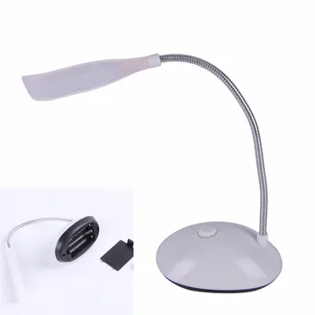 

Brightness Reading Eye Protection Desk Lamp Rechargeable Desk Table Lamp Light with Clip Touch Switch Adjustable Portable 4 LED