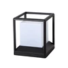 Solar outdoor waterproof column head lamp courtyard column lamp villa garden wall lamp connected to switch column lamp gate lamp 6