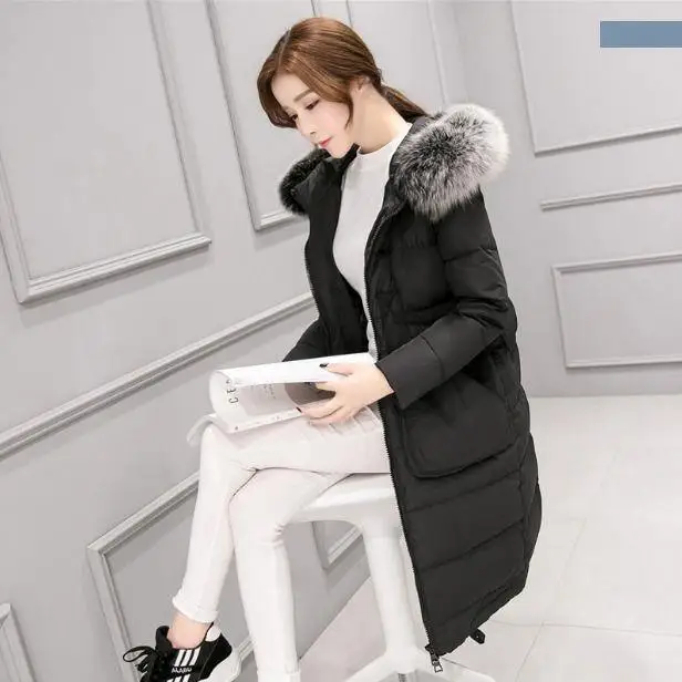 

Down Jacket Women 2019 Winter Hooded Ultra Light Duck Down Warm Female Villus Down Coat Female Outwear