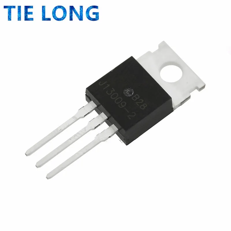 10PCS MJE13009 E13009-2 J13009-2 TO220 13009 E13009 TO-220 FJP13009H2TU new and original IC Chipset | Электронные компоненты и