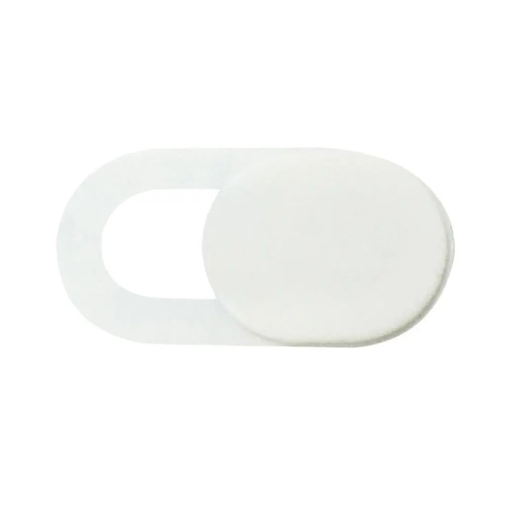 White 6PCS Universal Web Cam Cover Shutter Magnet Slider Plastic Camera Cover for IPhone PC Laptops Mobile Phone Lens Privacy Sticke - Цвет: White