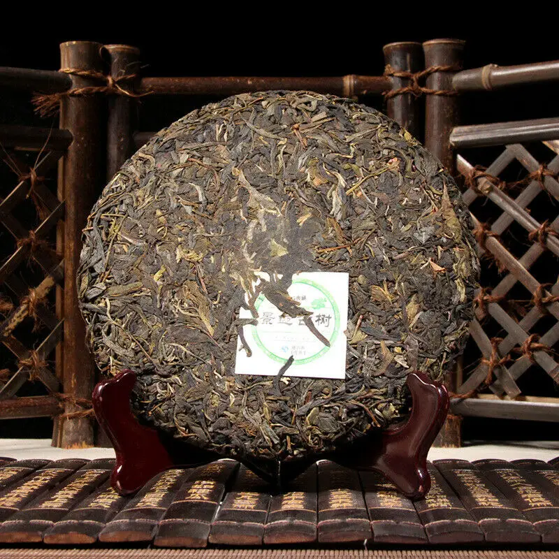2012 год китайский высшего сорта YunNan заведение JingMai, древнее дерево, специальные Класс сырой пуэр Чай 357 г Китайский чай Jing Mai Зелёный чай Пу-эр Чай
