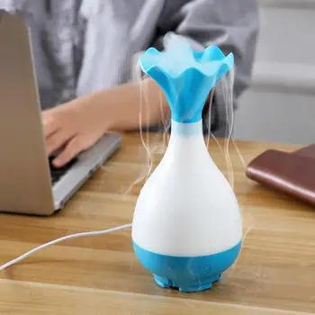 

USB Air Humidifier Ultrasonic Aromatherapy Essential Oil Aroma Diffuser with LED Night Light Mist Purifier atomizer for Home