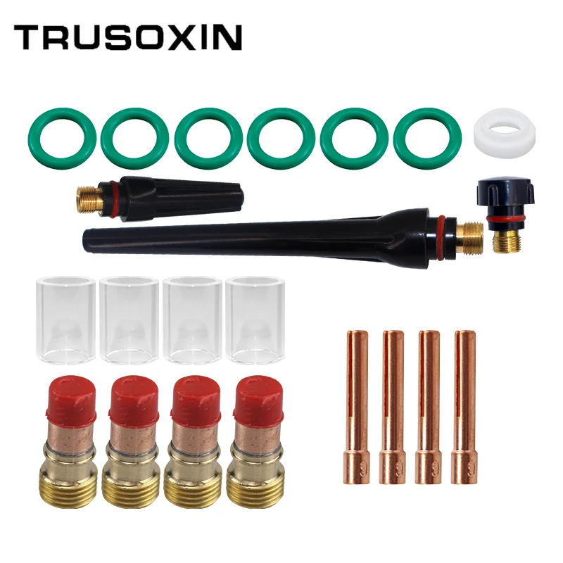 Welding plasma Nozzle TIG With Heat Cup Kit WP17/18/26 2.4mm Accessories Durable 