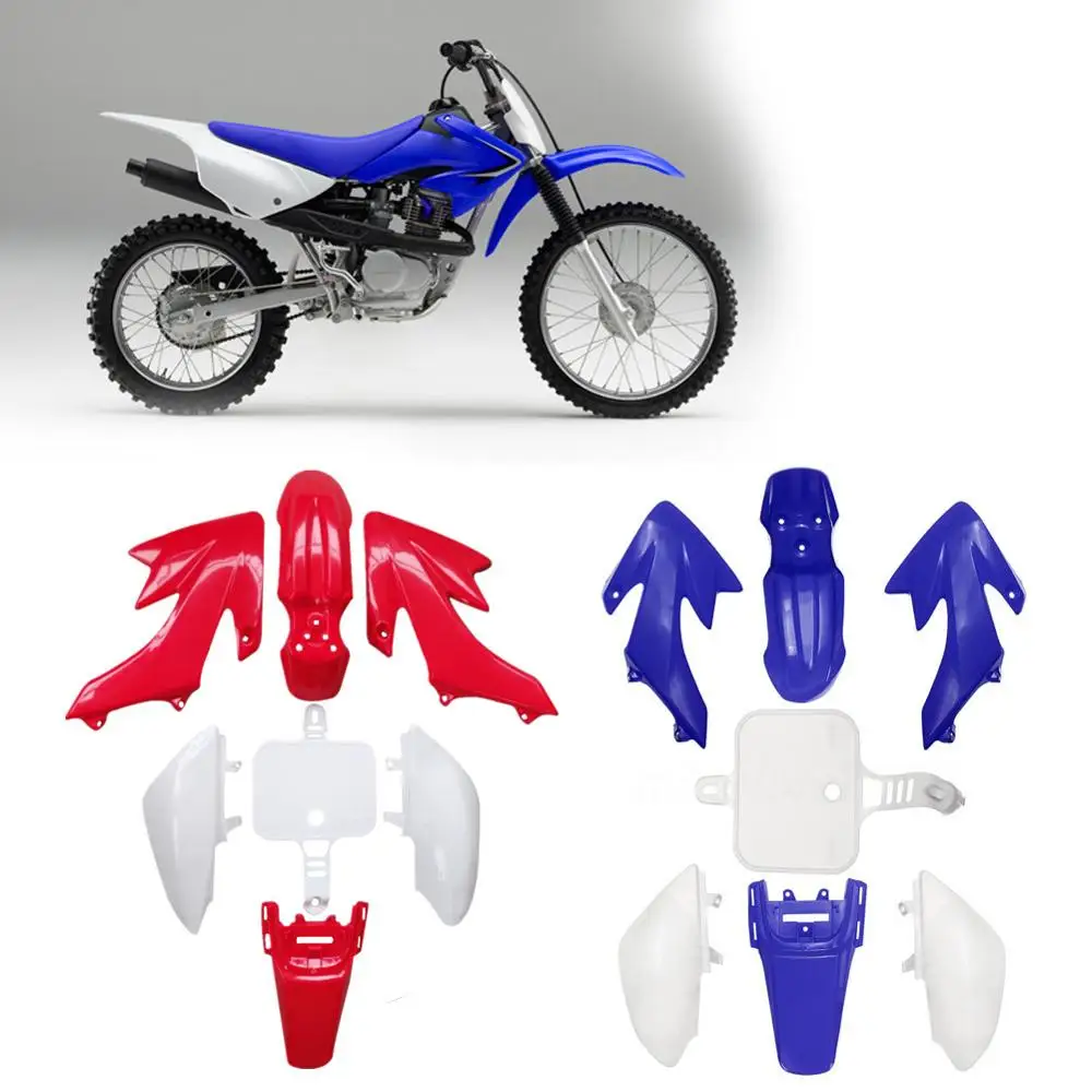 Black+ White vanpower New 7pcs Plastic Fairing for Motorcycle Honda CRF XR 50 Black+ White vanpower New 7pcs Plastic Fairing for Motorcycle Honda CRF XR 50