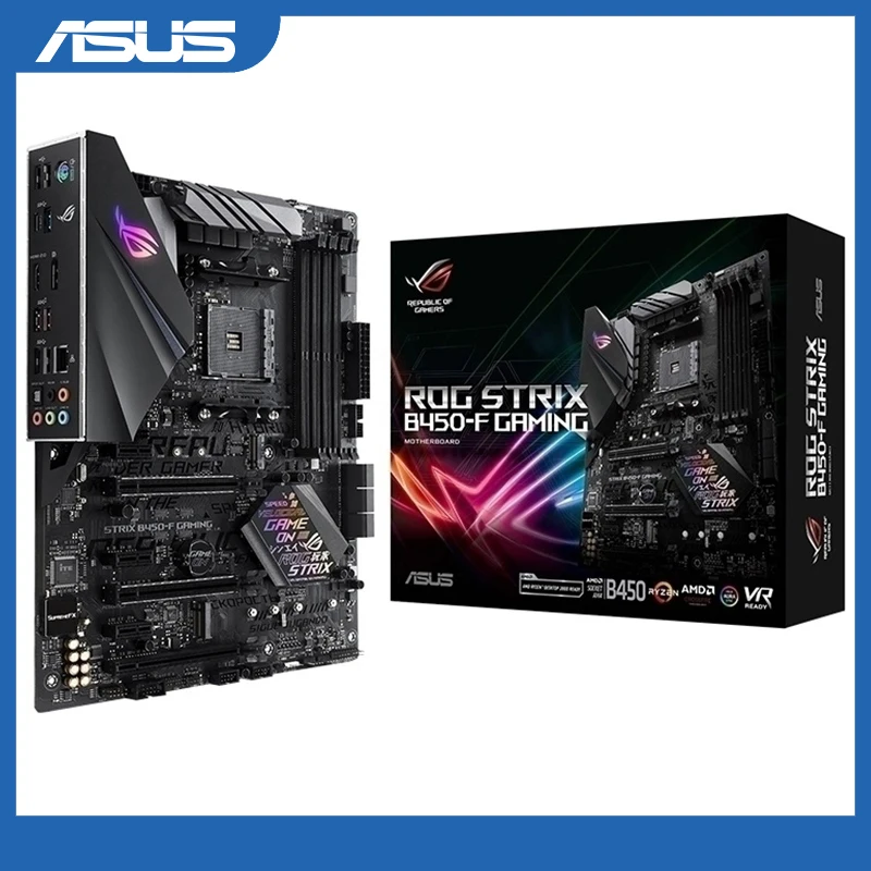 Best Price Asus ROG Strix B450-F Gaming Motherboard (ATX) AMD Ryzen 2 AM4 DDR4 DP HDMI M.2 USB 3.1 Gen2 B450 Best Price Asus ROG Strix B450-F Gaming Motherboard (ATX) AMD Ryzen 2 AM4 DDR4 DP HDMI M.2 USB 3.1 Gen2 B450