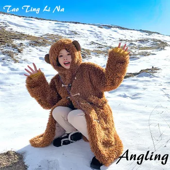 

2019 New Style High-end Fashion Women Faux Fur Coat C24