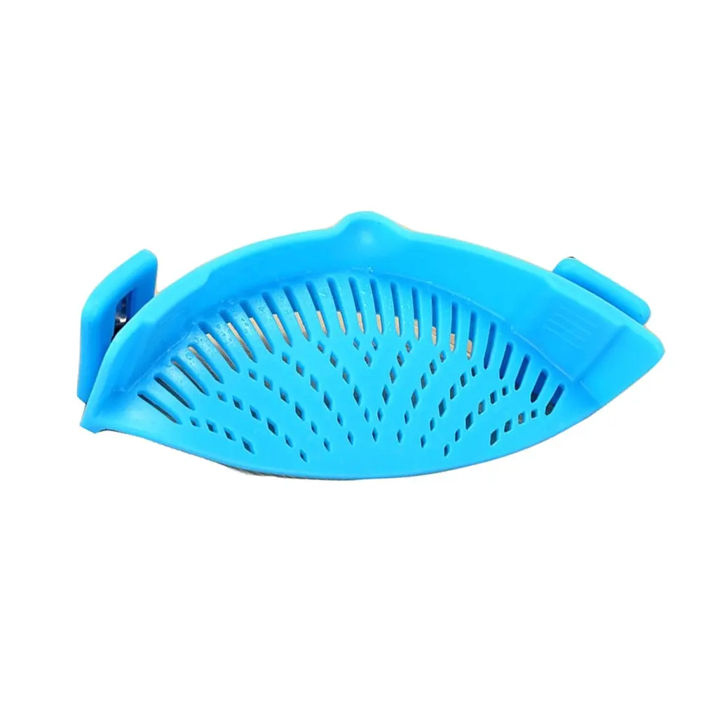 A2610 Kitchen Drainer Silicone Pot Side Vegetable Pouring Vegetable Drainer Household Filter Water Noodle Leakproof Drainer A2610 Kitchen Drainer Silicone Pot Side Vegetable Pouring Vegetable Drainer Household Filter Water Noodle Leakproof Drainer