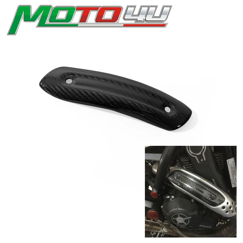 

Защита выхлопных труб, для мотоциклов, 100%, из углеродного волокна, глянцевая, для работы 1100 1100 800 2018